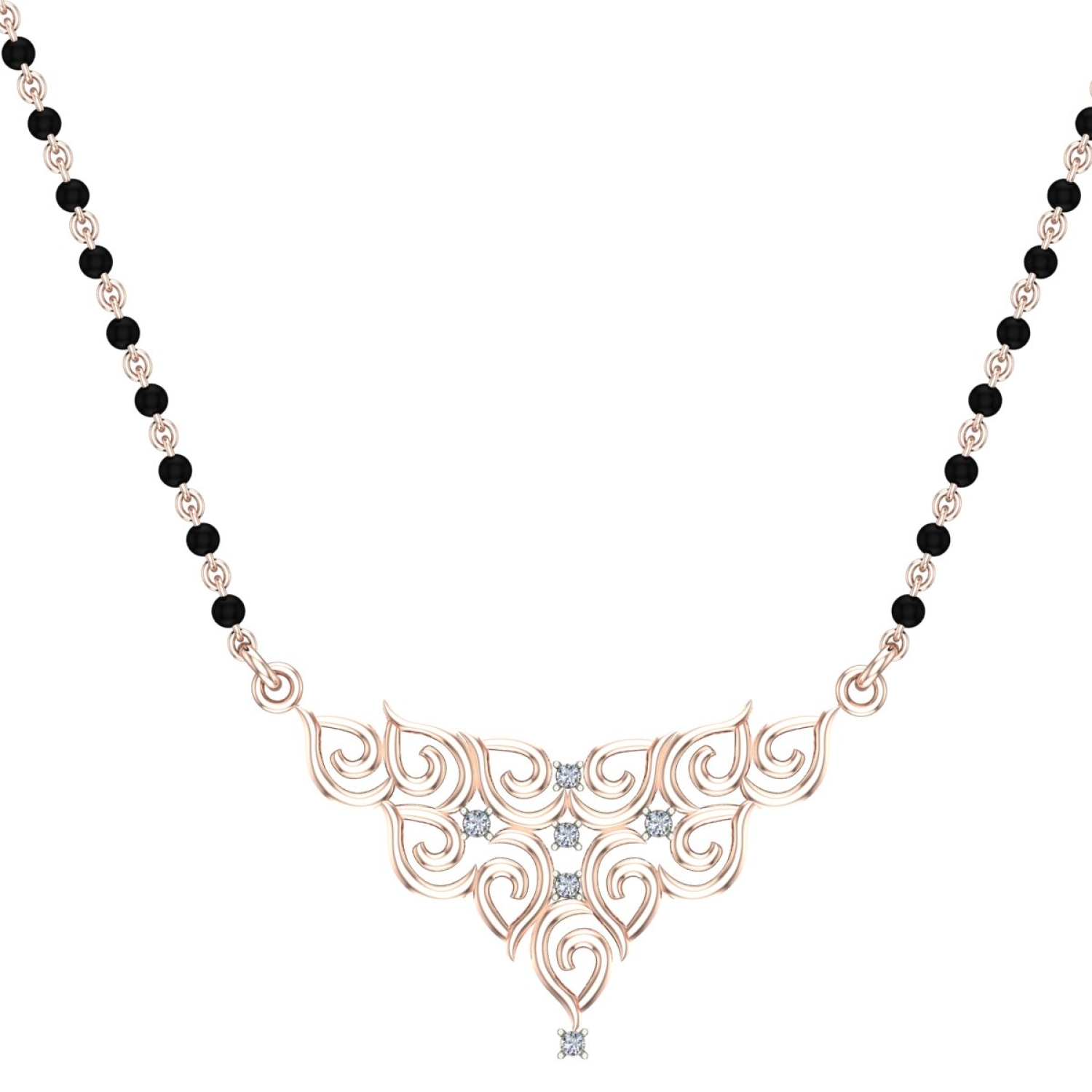 MARRIE DIAMOND MANGALSUTRA Online Jewellery Shopping India